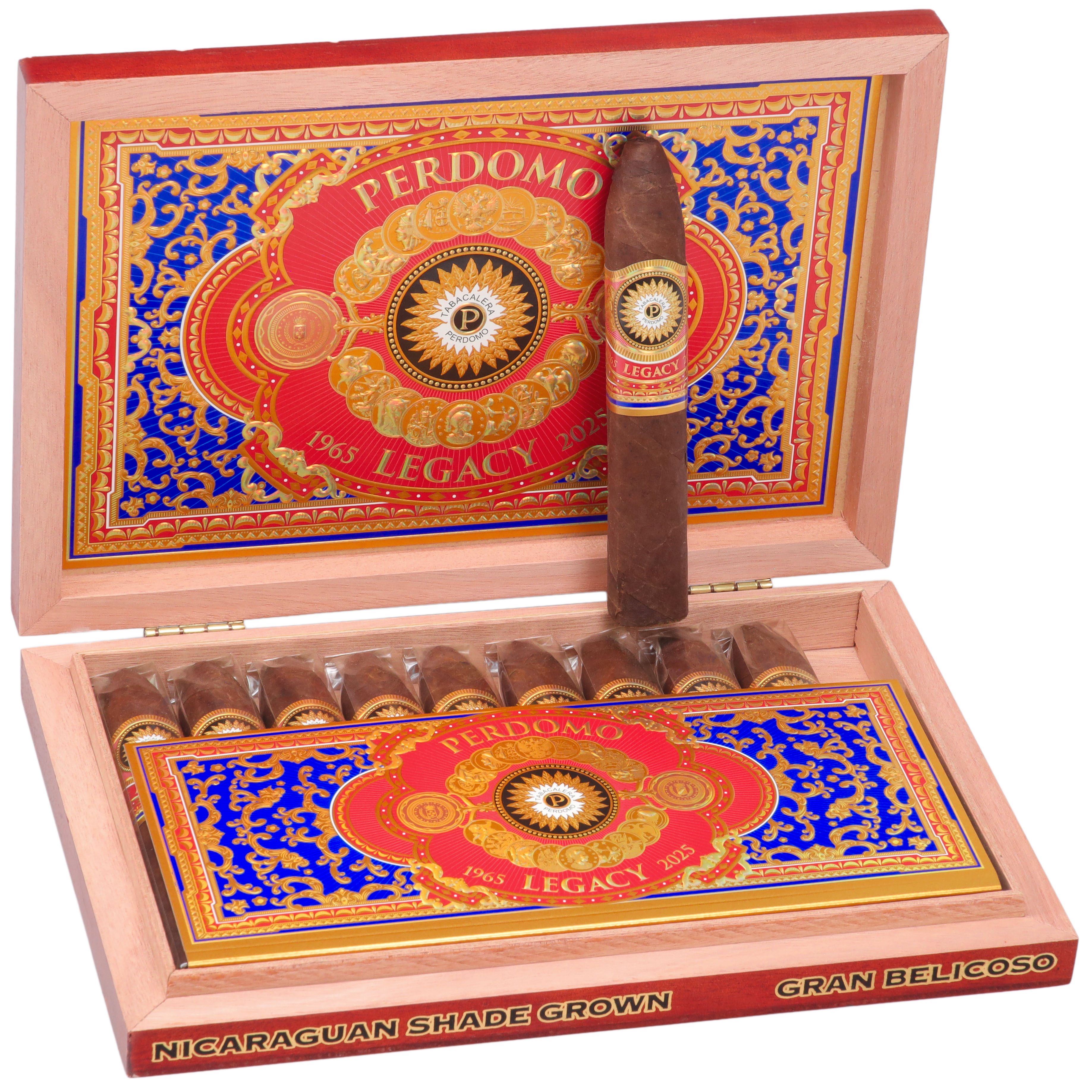 Perdomo Legacy Nicaraguan Shade-Grown Gran Belicoso 6