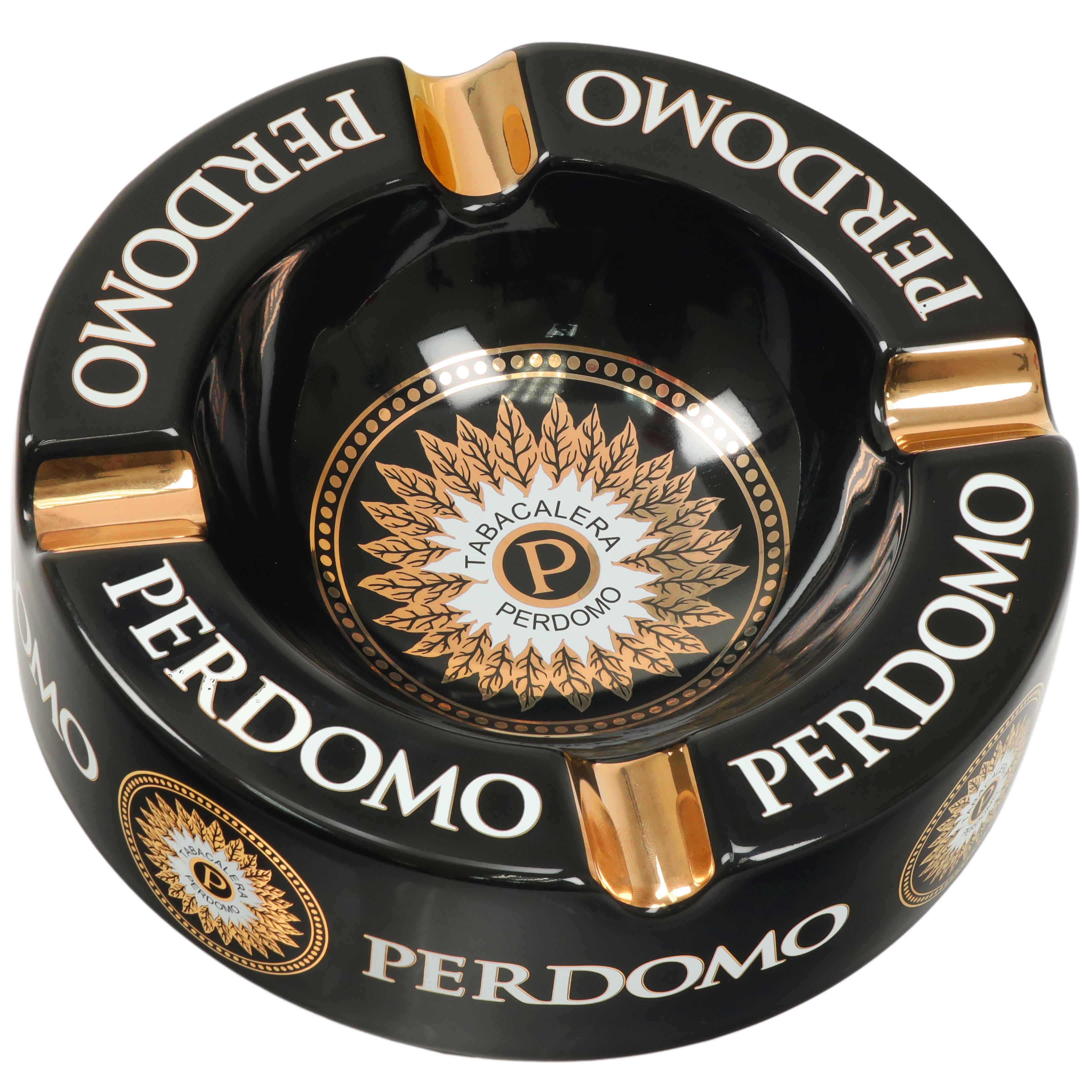 Perdomo Ceramic 4-Cigar Ashtray