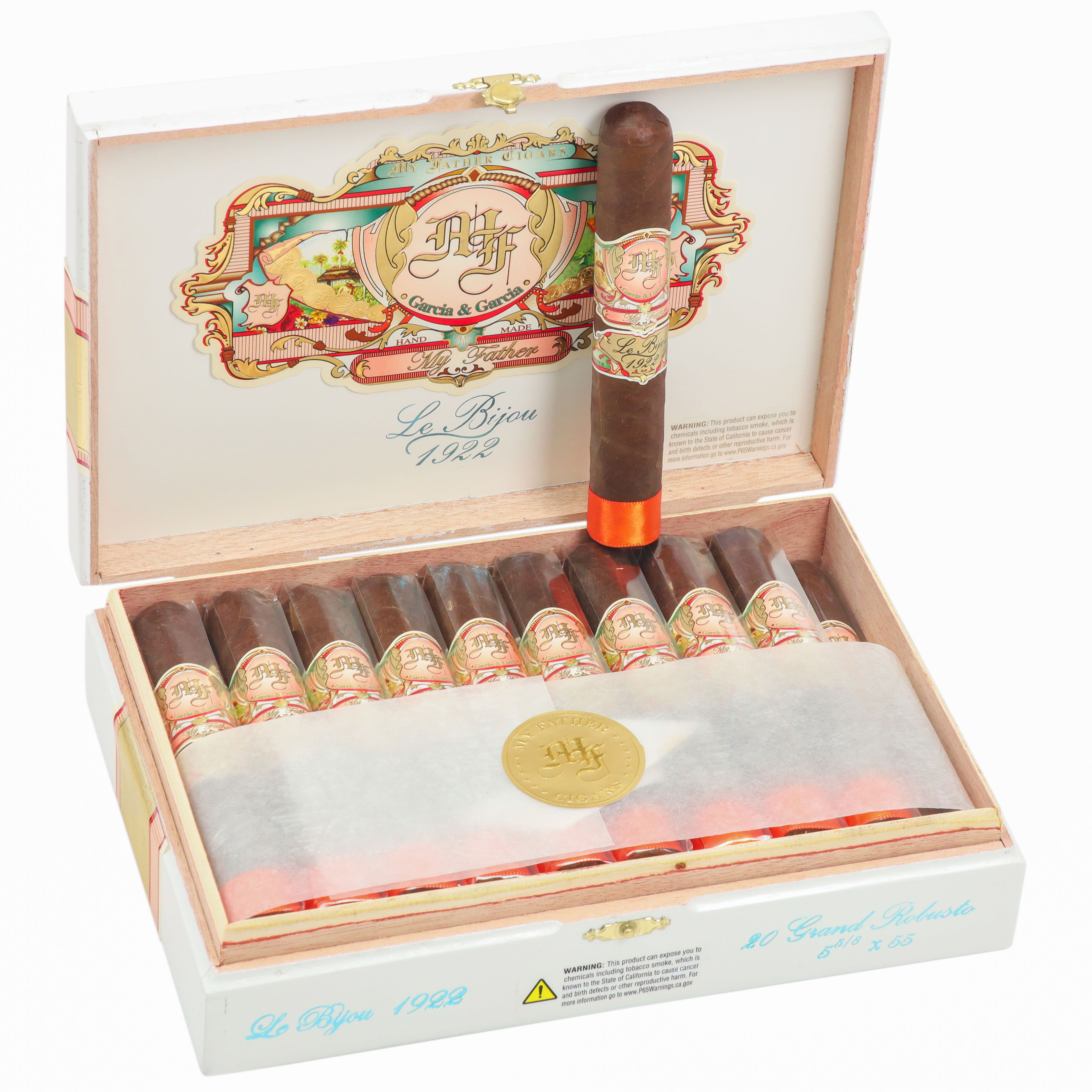 【Sugi☆hirokoさん専用】ローズクウォーツ　とフローライト大仏パーツ My Father Le Bijou 1922 Grand Robusto 5