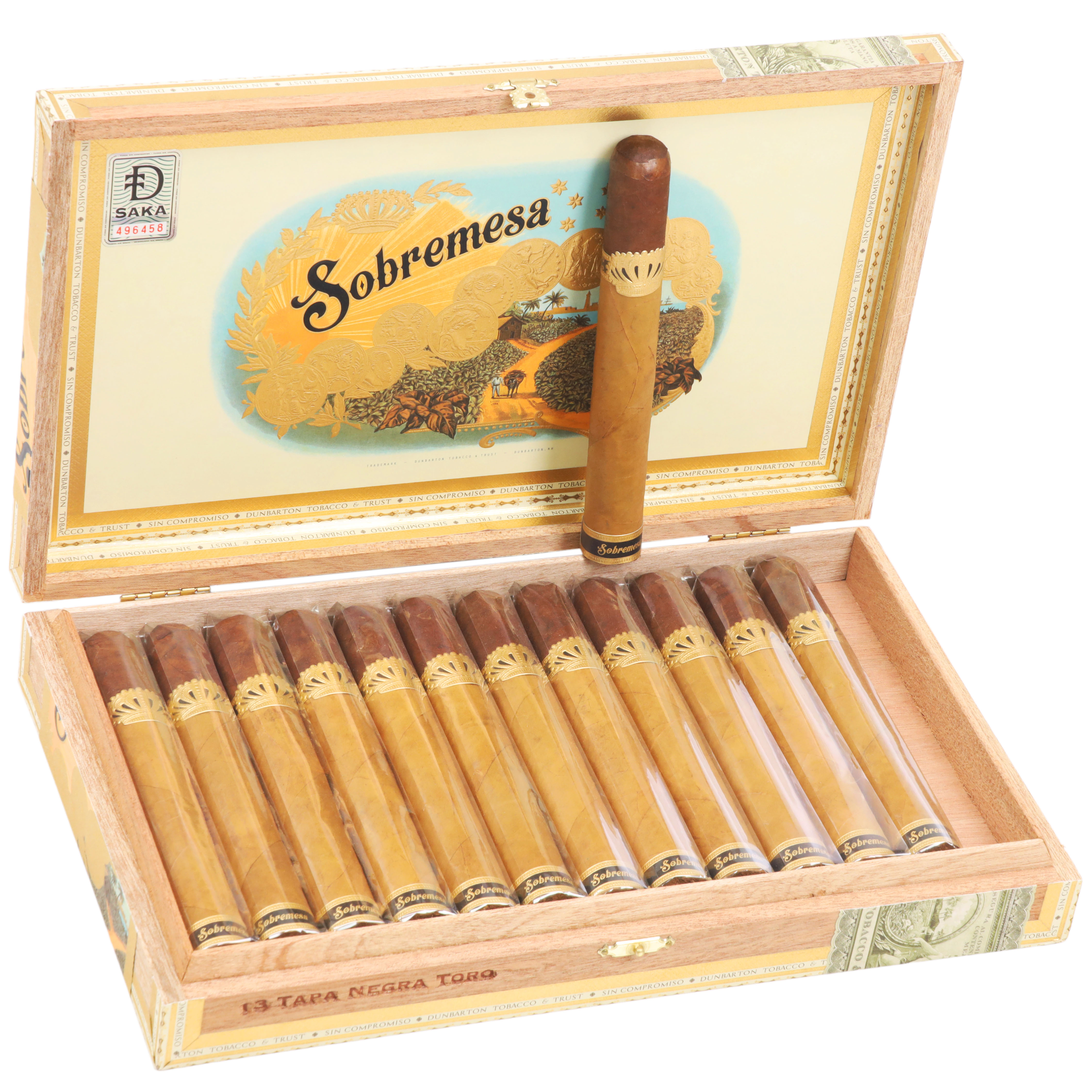 dunbarton tobacco & trust sobremesa Tapa Negra Toro Team Cigar Review: Dunbarton Tobacco