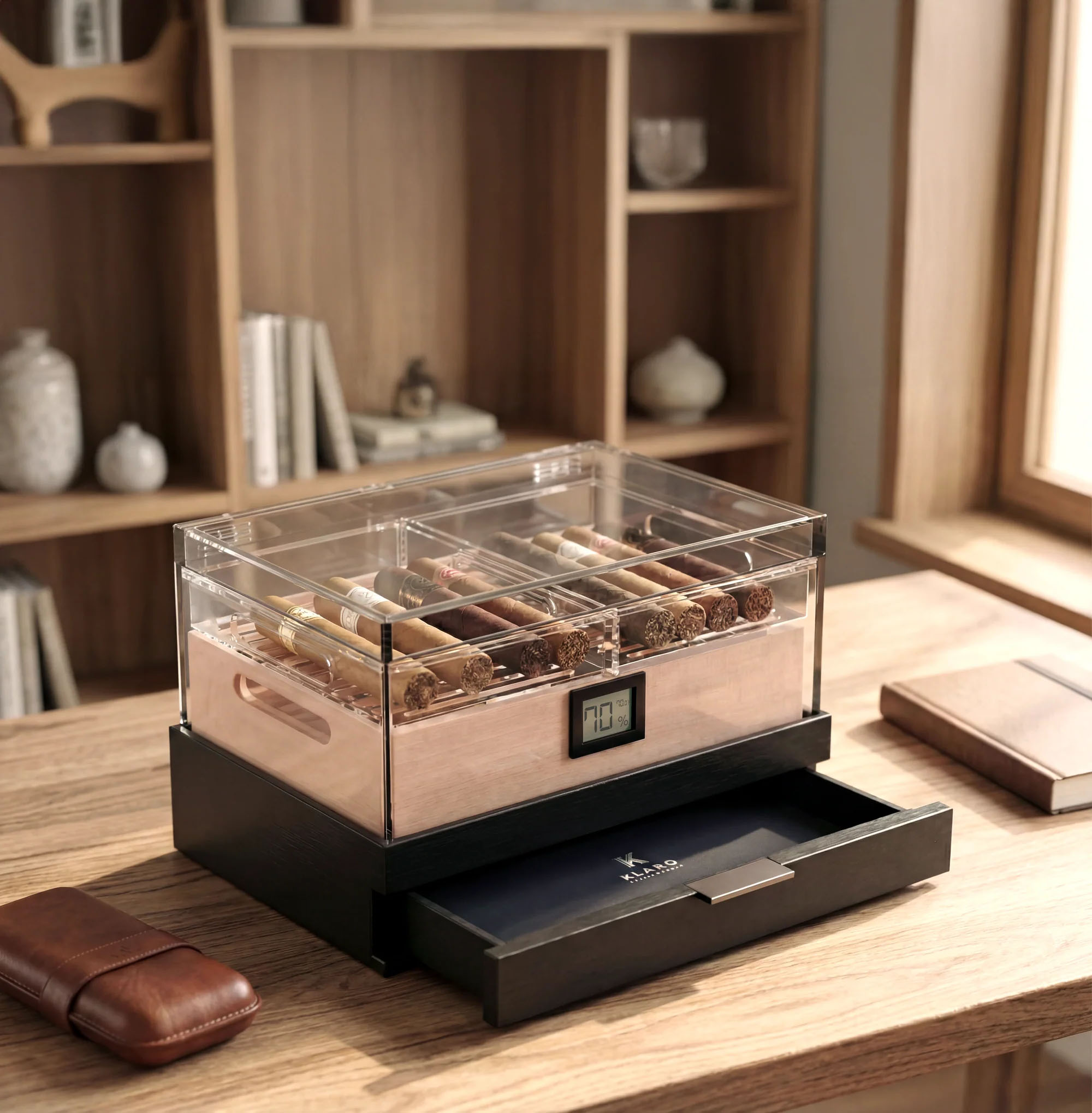 Klaro Felix Max 25-50 Cigar Humidor