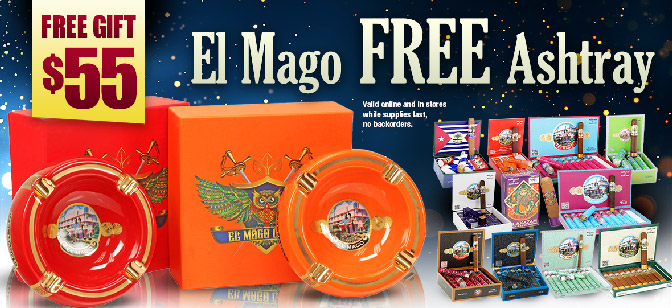 El Mago FREE Ashtray!