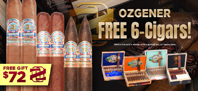 Ozgener FREE 6-Cigars!