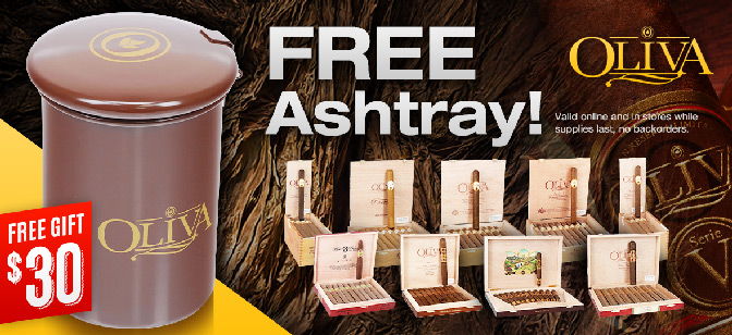 Oliva FREE Car Ashtray!
