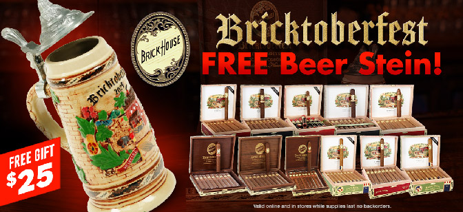 Brick House FREE Beerstein!
