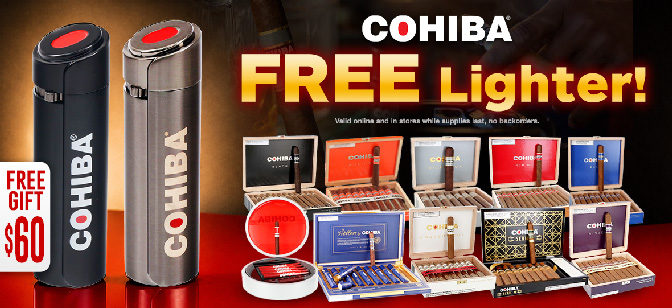 Cohiba FREE Lighter!