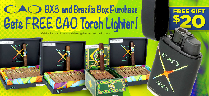 CAO FREE Torch Lighter!