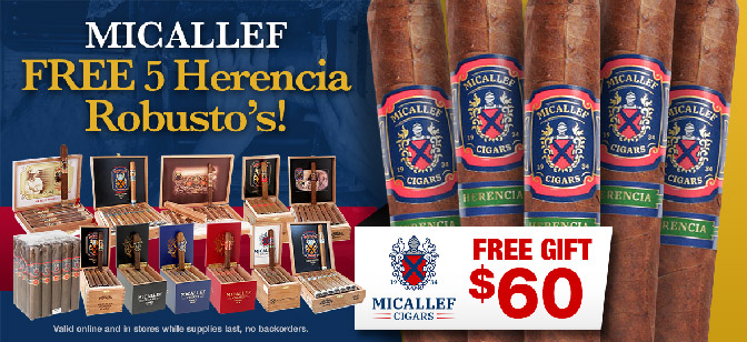 Micallef FREE 5 Herencia Robusto!