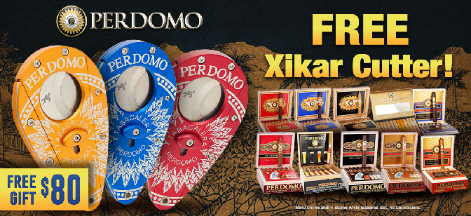 Perdomo FREE Xikar Cutter!