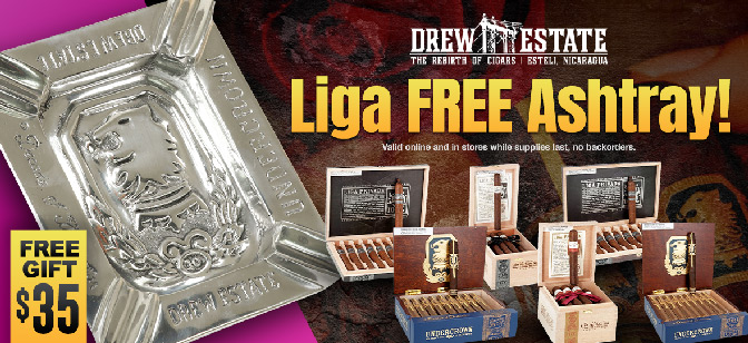 Liga Undercrown & Privada FREE Ashtray!