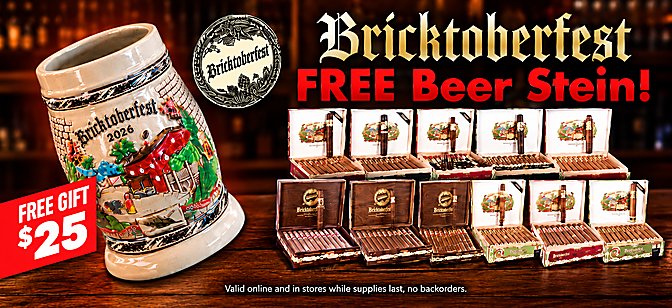 Brick House FREE Beerstein!