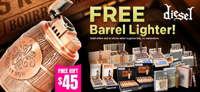 Diesel FREE Barrel Lighter!